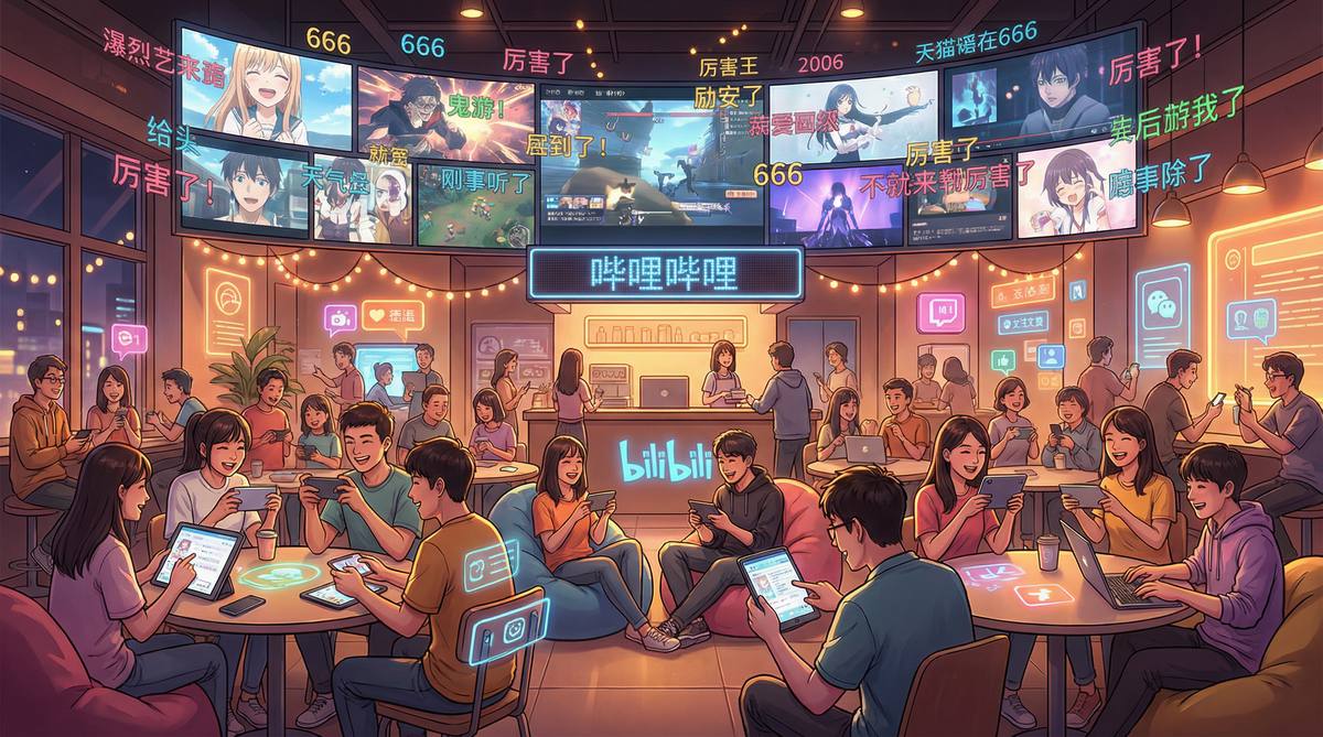 片多多视频直播弹幕互动